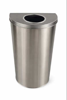 Tacho de Media Luna Boca Superior 60 LT Acero Inoxidable