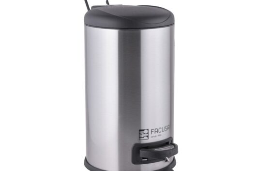 Papelera Acero Inoxidable 30 Lt Clean C/ Asa