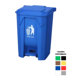 Tacho Polipropileno 50 Lt con Pedal