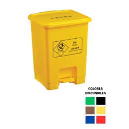 Tacho Polipropileno 25 Lt con Pedal