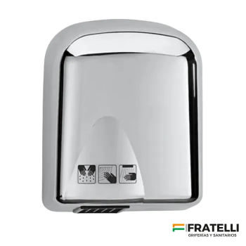 SECADOR DE MANOS DE ACERO INOXIDABLE FRATELLI MC-8826