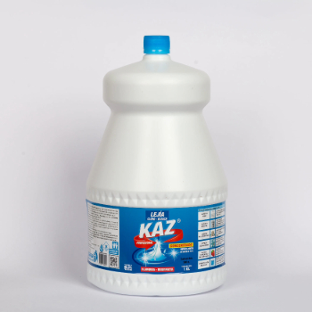 Lejía cloro Galón 3.8Lts KAZ al 5% - Caja x 4 Unidades