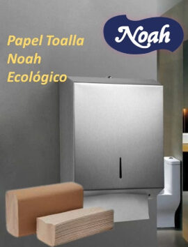 Papel Toalla Interfoliado Noah Ecológico x 20 Paquetes