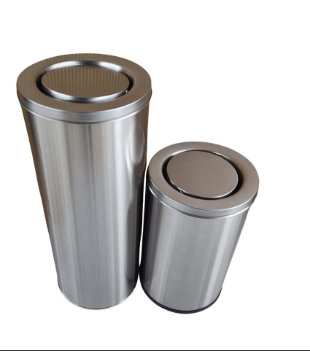 Tacho Circular Tapa Giratoria Acero Inoxidable