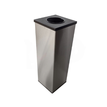 Tacho Cuadrado Con Abertura Acero Inoxidable