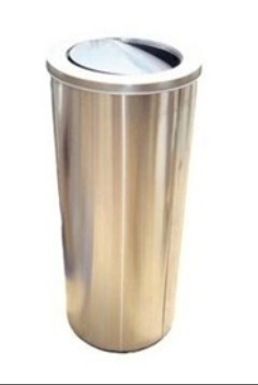 Tacho Circular Tapa Giratoria Acero Inoxidable