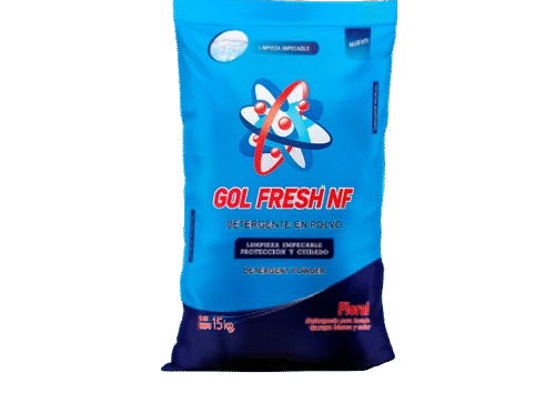 Gol Fresh NF – Detergente en Polvo Floral Industrial (15 kg)