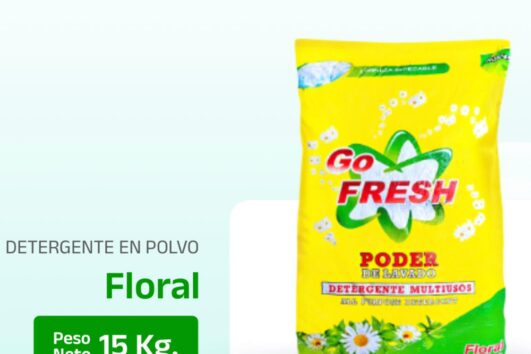 Detergente Floral 15 kg Go Fresh