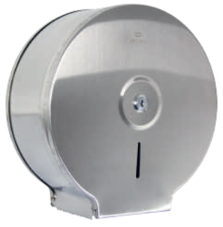 Dispensador Papel Higiénico Jumbo Rollo Fratelli Acero Inoxidable