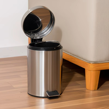 Tacho Acero Inoxidable con Pedal 8 Litros