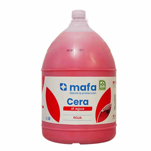 Cera Al Agua MAFA – Roja – Galón 4 Lt