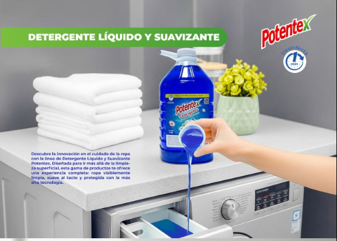 Detergente Liquido Potentex Galón 4 Lt