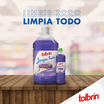 Limpiatodo Tolbrin Galón 4 Lt - Lavanda