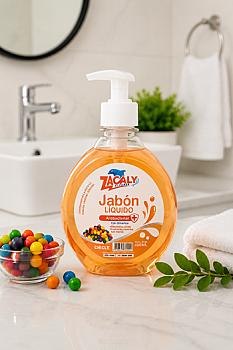 Jabón Liquido Antibacterial Aroma Chicle 400 ml Zacaly