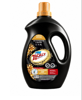 Detergente Liquido Aroma Ariel Prolongado - Oscuras y Negras  Zacaly - Galón 4 Lt