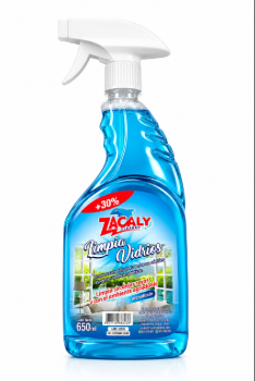 Limpia Vidrio 650 ml Zacaly - Gatillo