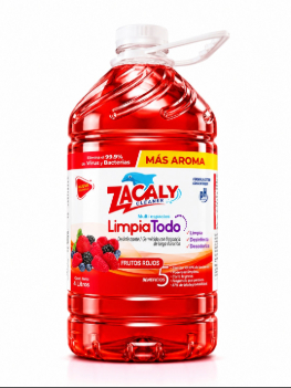 Limpiatodo Antibacterial Aroma Frutos Rojos Galón 4 Lt