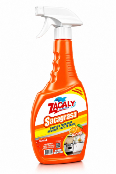 Saca Grasa Premium Gatillo Zacaly Clean 500 ml