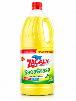 Saca Grasa Zacaly Clean Frasco 1 Lt