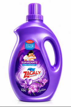 Suavizante Libre Enjuague Aroma Lavanda Zacaly - Galón 4 Lt